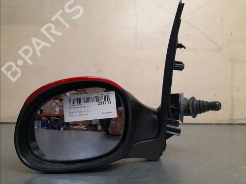 Used Left mirror PEUGEOT 206 Hatchback (2A/C) 1.4 i (75 hp) 16276714