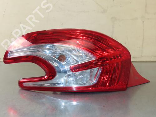 Used Left taillight PEUGEOT 208 I (CA_, CC_) 1.6 HDi (114 hp) 30366590