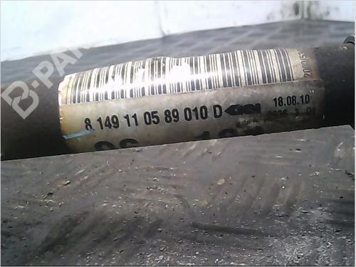 Left front driveshaft PEUGEOT 207 (WA_, WC_) 1.4 HDi | BP9406133M38 