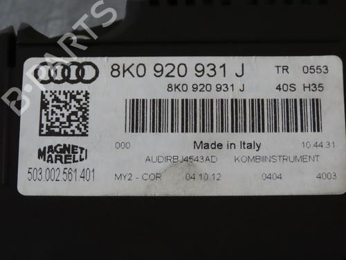Kombinert Instrument AUDI A4 B8 Avant (8K5) 3.0 TDI quattro | BP27856783C47 