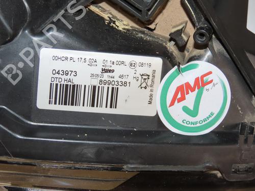 Used Right headlight RENAULT SCÉNIC III (JZ0/1_) 1.9 dCi (JZ0J, JZ1J, JZ1K, JZ1S) (131 hp) 29263675
