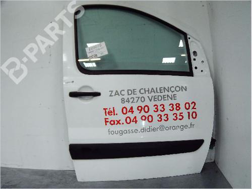 Used Right front door PEUGEOT EXPERT Van (VF3A_, VF3U_, VF3X_) 1.6 HDi 90 8V (90 hp) 9410481