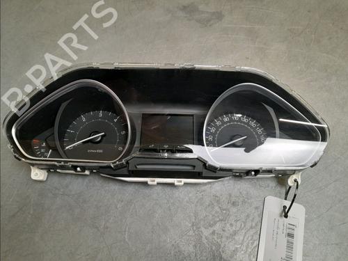 Used Instrument cluster PEUGEOT 208 I (CA_, CC_) 1.4 HDi (68 hp) 15902694