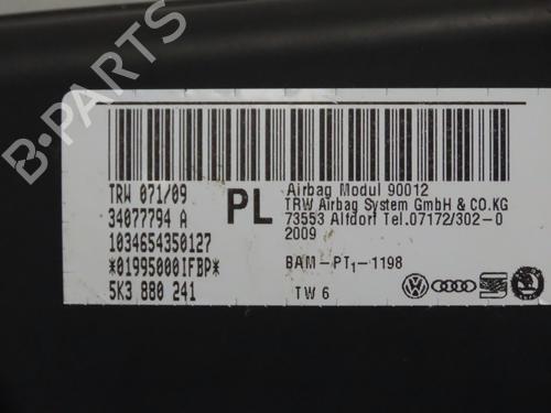 Left seat airbag VW GOLF VI (5K1) 2.0 TDI | BP23158426C13 