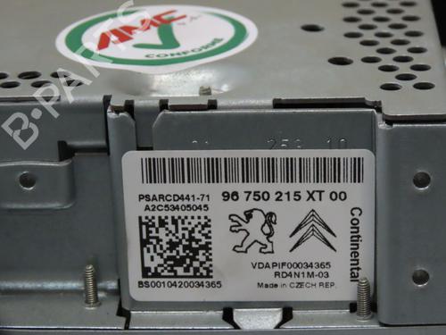 Radio PEUGEOT 207 CC (WD_) 1.6 HDi | BP29739405E6 