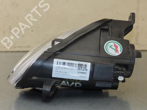 Right front fog light FIAT 500 (312_) 1.2 (312AXA1A) | BP30311280C31