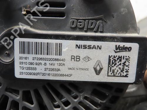 Alternatore DACIA DUSTER (HM_) 1.0 LPG (HMMT) (101 hp) 32129487