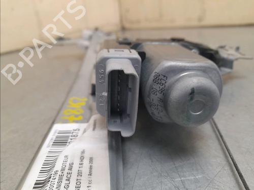 Front left window mechanism PEUGEOT 207 (WA_, WC_) 1.6 HDi | BP16146193C22