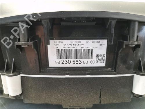 Used Instrument cluster Instrument cluster CITROËN C3 III (SX) 1.5 BlueHDi 100 (SXYHYP, SXYHTU) (102 hp) 33711493 33711493