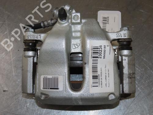 Used Right front brake caliper OPEL CORSA F (P2JO) 1.2 (68) (101 hp) 18663044