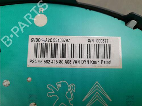 instrument-cluster-peugeot-1007-km_-16-16v-610652-2005-15813142 main image