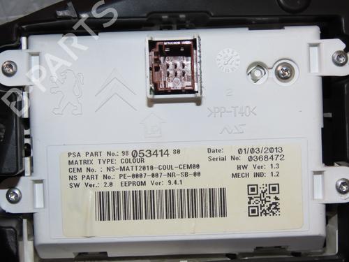 Instrument cluster CITROËN DS5 2.0 HDi 165 | BP22366571C47