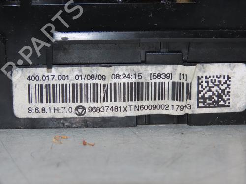 Climate control PEUGEOT 3008 I MPV (0U_) 1.6 HDi | BP18967893I5 