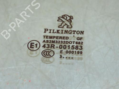 Rear right door window PEUGEOT 208 I (CA_, CC_) 1.6 HDi | BP23646836C21