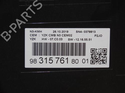 Instrument cluster OPEL CORSA F (P2JO) 1.5 (68) | BP29215391C47 