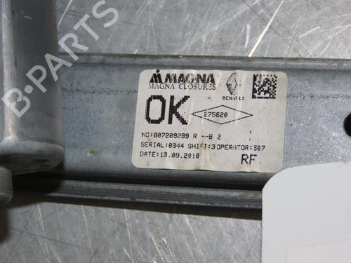 Front right window mechanism DACIA SANDERO II 1.0 SCe 75 (B8JC, B8JD) | BP16859403C23 