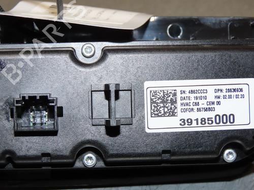 AC-Styringsenhed/Manøvreenhed OPEL CORSA F (P2JO) 1.5 (68) | BP29739401I5 