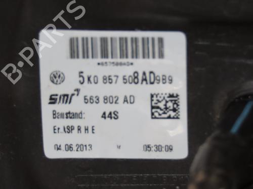 Right mirror VW GOLF VI (5K1) 1.6 TDI | BP26534261C27