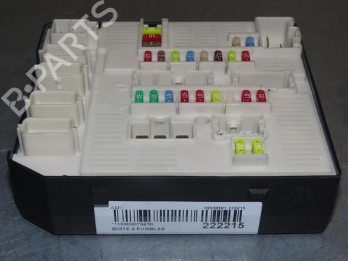 Fuse box RENAULT MEGANE III Hatchback (BZ0/1_, B3_) 1.5 dCi (BZ09, BZ0D, BZ1W, BZ29, BZ14) | BP16832538E1