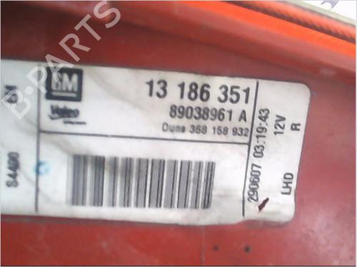 Used Right taillight OPEL CORSA D (S07) 1.7 CDTI (L08, L68) (125 hp) 9406000