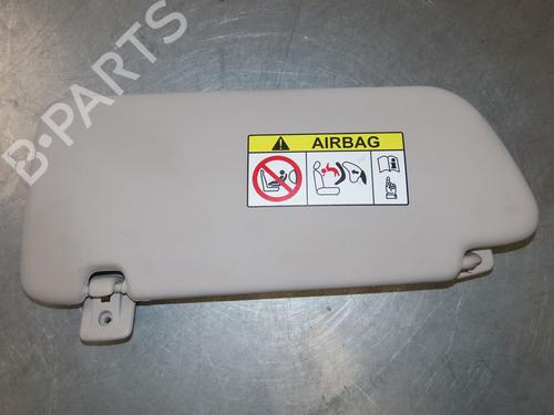 Used Right sun visor PEUGEOT 3008 I MPV (0U_) 1.6 BlueHDi 120 (120 hp) 19326424