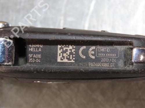 Ignition barrel PEUGEOT 208 I (CA_, CC_) 1.2 VTI 82 | BP22366276M48 