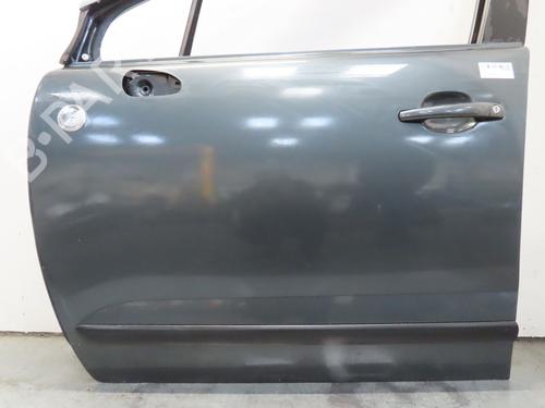 Left front door PEUGEOT 3008 I MPV (0U_) 1.6 BlueHDi 120 | BP23558065C2 