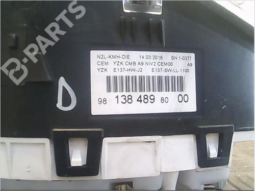 Instrument cluster PEUGEOT 208 I (CA_, CC_) 1.6 HDi / BlueHDi 75 | BP9406674C47 