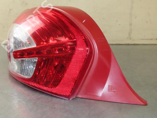 Used Left taillight PEUGEOT 208 I (CA_, CC_) 1.6 HDi (92 hp) 24377990