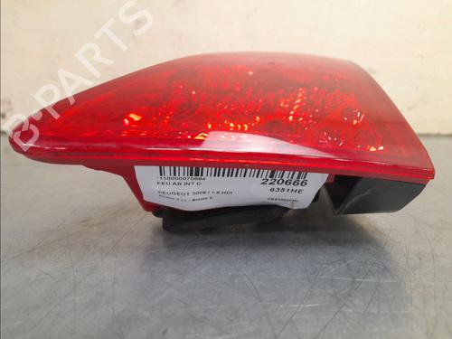 Right tailgate light PEUGEOT 3008 I MPV (0U_) 1.6 HDi | BP15546016C80 