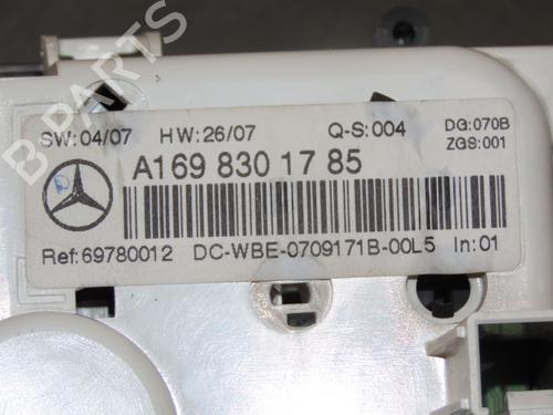 Climate control MERCEDES-BENZ A-CLASS (W169) A 180 CDI (169.007, 169.307) | BP22381683I5 