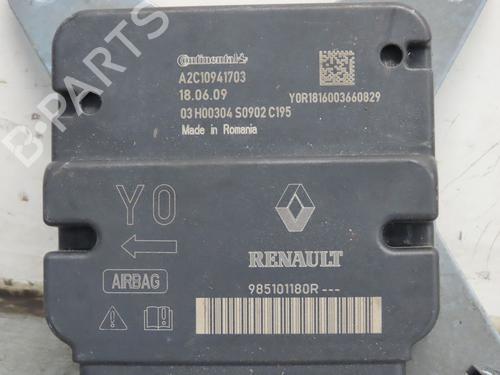 ECU airbags RENAULT TWINGO III (BCM_, BCA_) 1.0 SCe 70 | BP19103984M53 