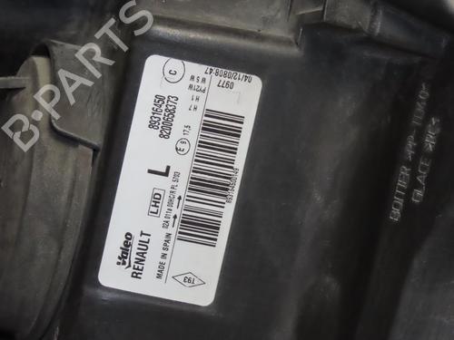 Used Left headlight RENAULT MODUS / GRAND MODUS (F/JP0_) 1.5 dCi (FP0F, JP0F) (86 hp) 16332125