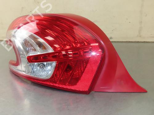 Left taillight PEUGEOT 208 I (CA_, CC_) 1.4 HDi | BP26898290C34 