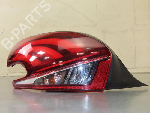 Used Left taillight PEUGEOT 208 I (CA_, CC_) 1.6 BlueHDi 120 (120 hp) 18887275