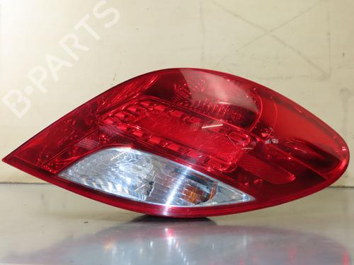 Used Right taillight PEUGEOT 207 (WA_, WC_) 1.4 HDi (68 hp) 31077159