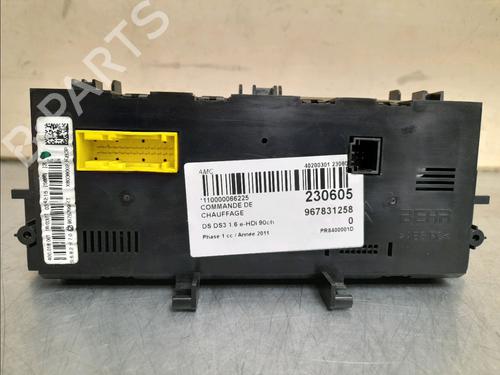 Climate control CITROËN DS3 (SA_) 1.6 HDi 90 | BP14945089I5 