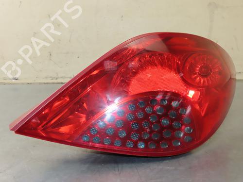 Used Right taillight PEUGEOT 207 (WA_, WC_) 1.6 HDi (90 hp) 22367929