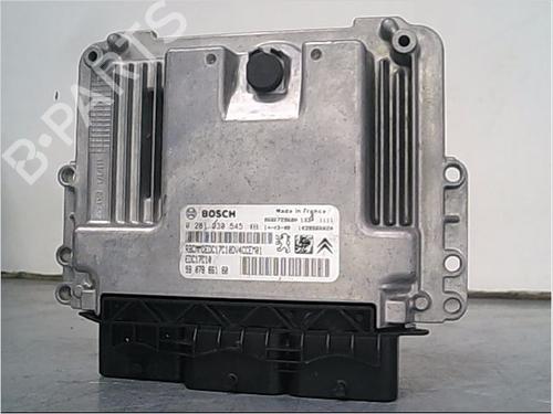 Engine control unit (ECU) CITROËN C3 II (SC_) 1.4 HDi 70 (SC8HZC, SC8HR0, SC8HP4) | BP9572544M57 