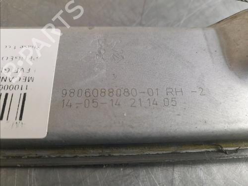 Used Front right window mechanism PEUGEOT 2008 I (CU_) 1.6 HDi (92 hp) 12107211