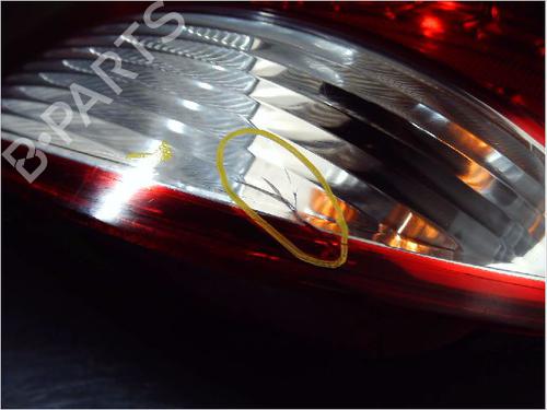 Used Right taillight PEUGEOT 207 (WA_, WC_) 1.4 HDi (68 hp) 10714217