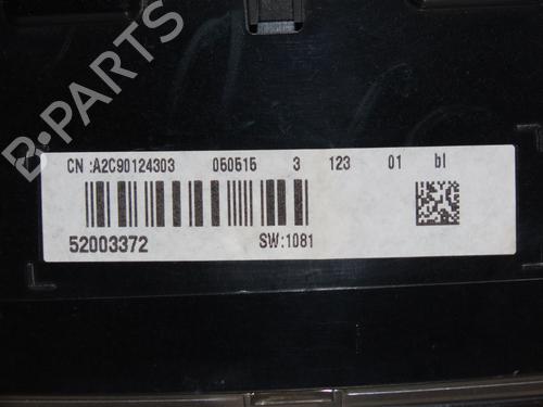 Instrument cluster FIAT 500L (351_, 352_) 1.4 (199LYB1B) | BP18663071C47 