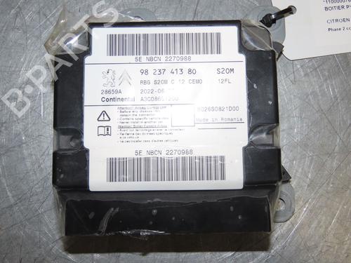 Airbag styreenhed CITROËN C3 / C3 ORIGIN III (SX) 1.2 PureTech 82 (83 hp) 16740171