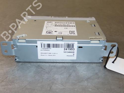 Used Radio PEUGEOT 208 I (CA_, CC_) 1.2 VTI 82 (82 hp) 22366676