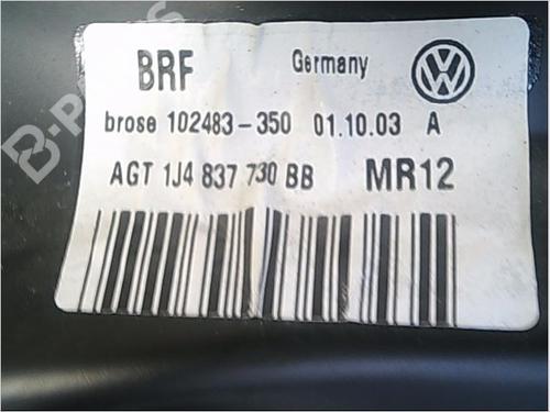 Front right window mechanism VW GOLF IV (1J1) 1.9 TDI | BP9407907C23 
