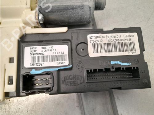 Used Front left window mechanism Front left window mechanism RENAULT LAGUNA III (BT0/1) 2.0 dCi (BT01, BT08, BT09, BT0E, BT0K, BT12, BT1C, BT1D,... (150 hp) 32873822 32873822