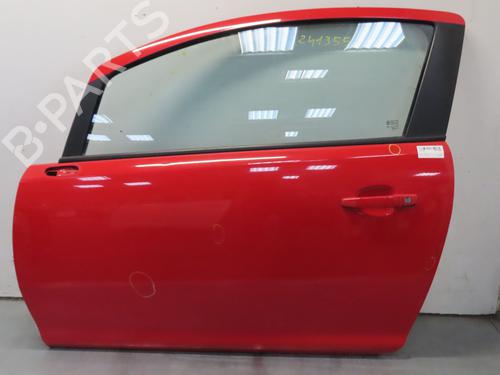 Used Left front door OPEL CORSA D (S07) 1.2 (L08, L68) (86 hp) 20077480