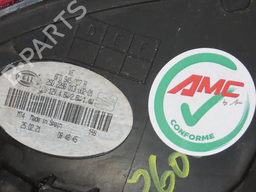 Left taillight SEAT IBIZA V (KJ1, KJG) 1.0 TSI | BP35887730C34  - Image 5
