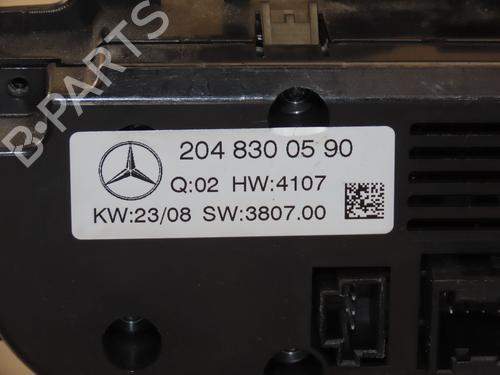 Climate control MERCEDES-BENZ C-CLASS (W204) C 200 CDI (204.007, 204.006) | BP22366518I5 