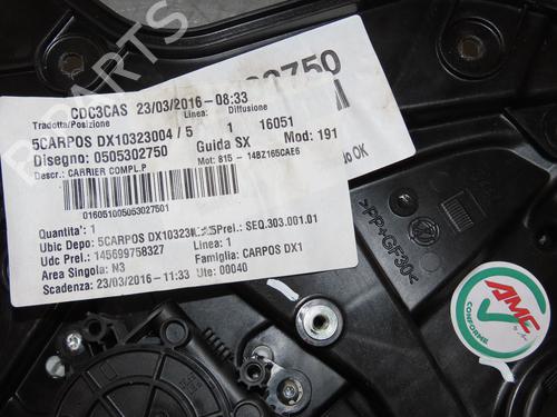 Used Rear right window mechanism ALFA ROMEO GIULIETTA (940_) 1.4 TB (940FXB1A, 940FXB11) (170 hp) 27188495